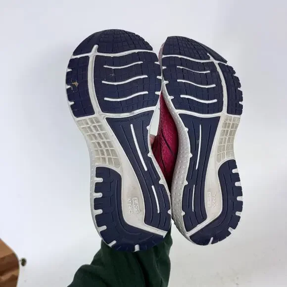 Brooks Glycerin 19 Sneakers Womens 9 Pink Lace Up Low Top Running Athletic Shoes - Picture 9 of 11